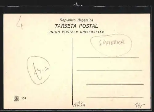 AK Rosario de Santa-Fé, Calle Santa-Fé