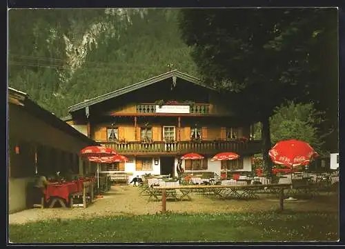 AK Rottach-Egern, Gasthof Almhof, Enterrottach 1