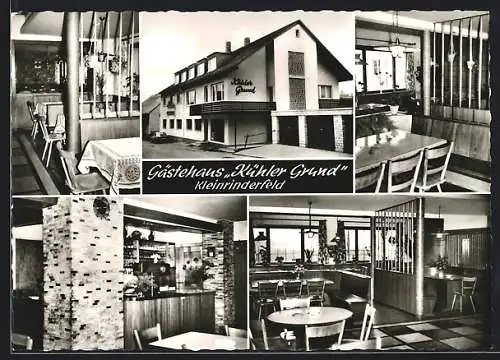AK Kleinrinderfeld, Gasthaus Kühler Grund