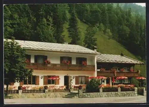 AK Kreuth, Cafe und Pension Waldbauer, Bayerwald 1