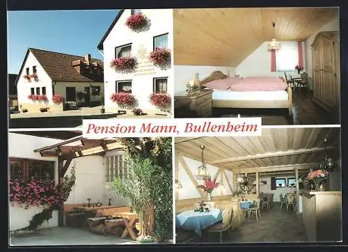 AK Bullenheim, Hotel-Pension Mann
