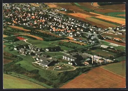 AK Eisingen / Bay., Fliegeraufnahme von Süd-Osten her