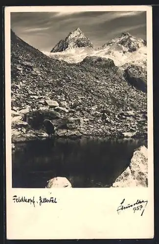 Foto-AK Hans Hruschka Nr. 757: Feldkopf im Zillertal