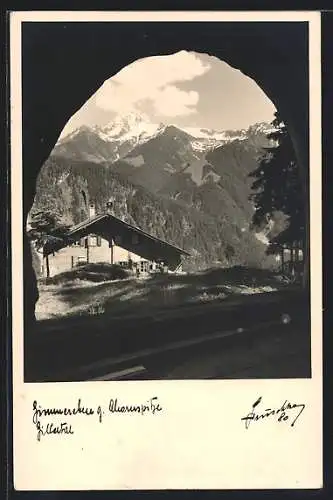 AK Mayrhofen /Zillertal, Zimmereben gegen Ahornspitze