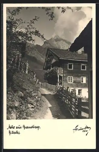 AK Brandberg im Zillertal, Gasthof Thanner