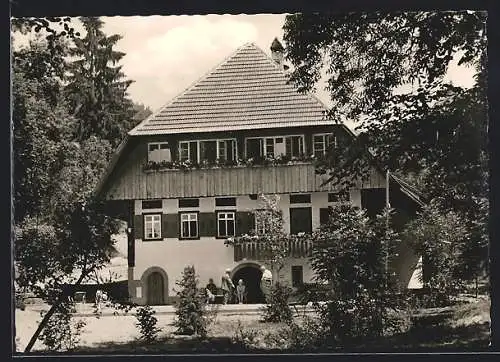 AK Schottenhöfen /Unterharmersbach, Das St. Benedikt-Freizeitheim der Pfarrei Dreifaltigkeit Offenburg-Baden