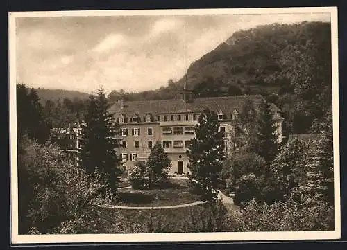 AK Bad Ditzenbach, Blick auf das Sanatorium