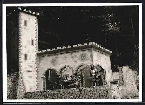 AK Sigmaringendorf, Szene aus Die Rabensteinerin auf der Waldbühne, 1967