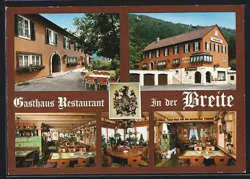 AK Albstadt-Ebingen, Gasthaus-Restaurant In der Breite, mit Speiseräumen, Ferdinand-Steinbeis-Strasse 2