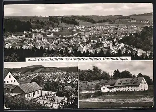 AK Onstmettingen, Das Kindererholungsheim der Arbeiterwohlfahrt, Ortsansicht