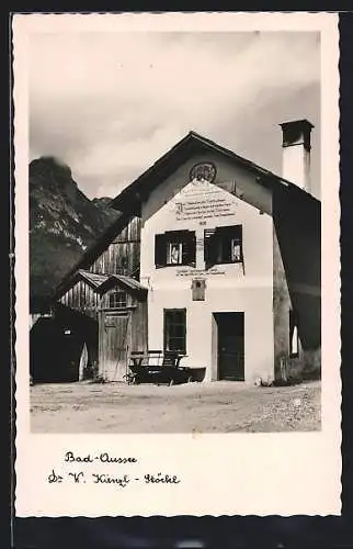 AK Bad Aussee, Dr. W. Kienzl, Stöckl