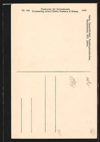 AK Horn /Nied.-Oest., Gamerith-Hof