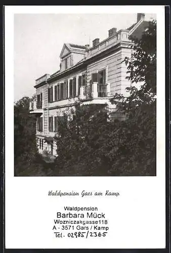 AK Gars am Kamp, Waldpension