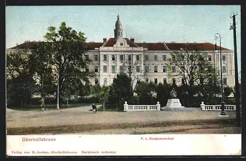 AK Oberhollabrunn, F. e. Knabenseminar
