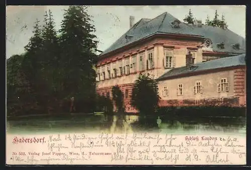 AK Hadersdorf-Weidlingau, Schloss Laudon