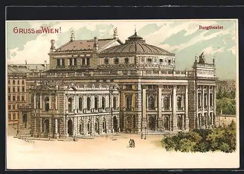 Lithographie Wien, Burgtheater