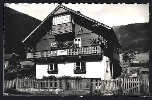 AK Krimml /Oberpinzgau, Jägerheim Wieser