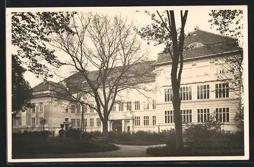 Foto-AK Waidhofen a. d. Thaya, Blick auf die Bundesoberrealschule