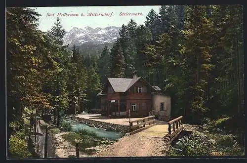 AK Bad Mitterndorf, Bad Heilbrunn am Waldbach