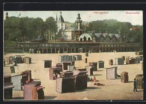 AK Heringsdorf / Seebad, Strand-Kasino