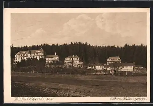 AK Elgershausen, Waldhof, Obere Häusergruppe