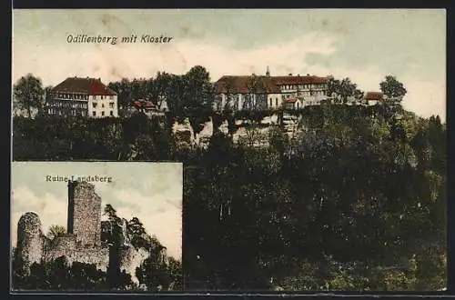 AK St. Odilienberg, Kloster und Ruine Landsberg