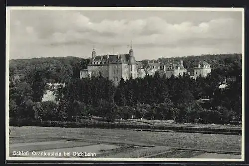 AK Diez /Lahn, Blick auf Schloss Oranienstein