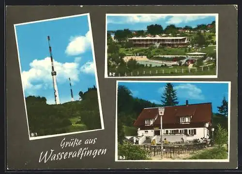 AK Aalen-Wasseralfingen, Freibad, Naturfreundehaus