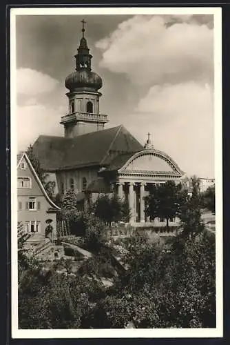 AK Aalen, Blick auf die Salvatorkirche