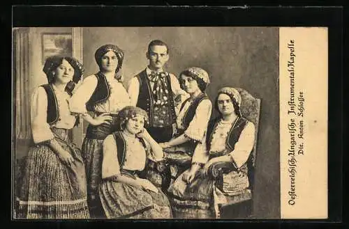 AK Österr.-Ungar. Instrumental-Kapelle, Dir. Anton Schlosser