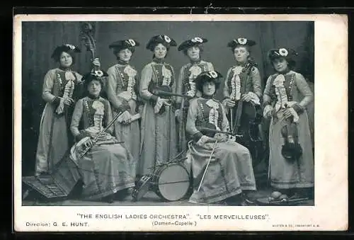 AK The English Ladies Orchestra, Dir. G. E. Hunt