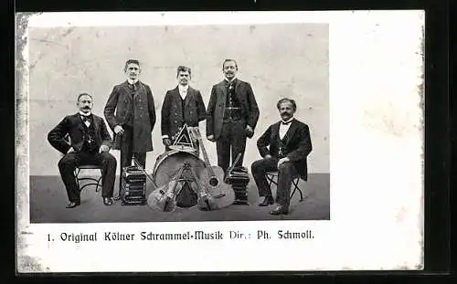 AK 1. Original Kölner Schrammel-Musik, Dir. Ph. Schmoll