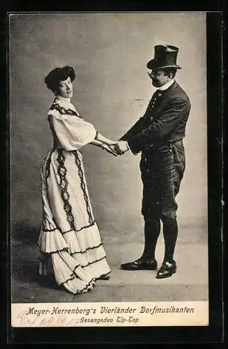 AK Gesangsduo Meyer Herrenbergs Vierländer Dorfmusikanten