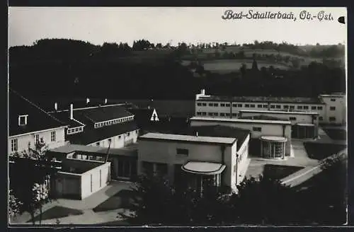 AK Bad-Schallerbach /Ob.-Oest., Die Badeanlagen aus der Vogelschau