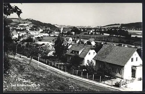 AK Bad Schallerbach /O. Ö., Teilansicht mit Strassenpartie