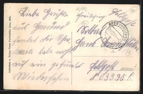 AK Gmünd /Kärnten, Ortsansicht mit Liesertal