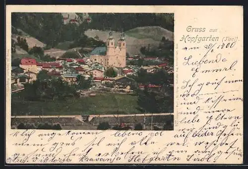 AK Hopfgarten /Tirol, Gesamtansicht