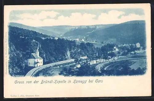 AK Gars am Kamp, Kamegg, Flusspartie und Bründl-Kapelle