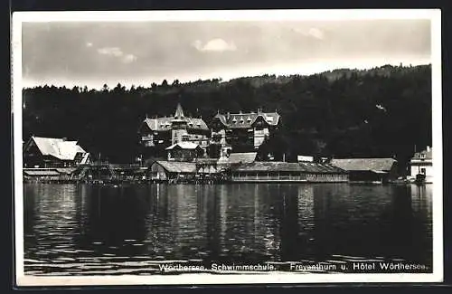 AK Klagenfurt, Schwimmschule, Freyenthurn und Hotel Wörthersee