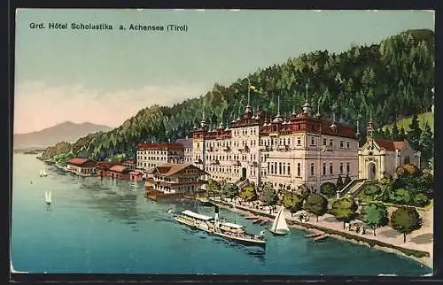 AK Scholastika /Tirol, Grand Hotel Scholastika am Achernsee
