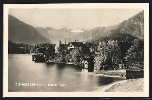 AK Alt-Aussee, Alt-Ausseer-See mit Dachstein