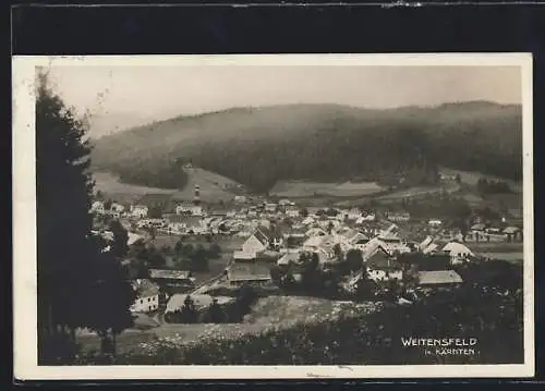 AK Weitensfeld in Kärnten, Teilansicht mit Kirche