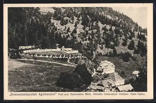 AK Micheldorf /Kärnten, Sonnenheilanstalt Agathenhof in Hirt