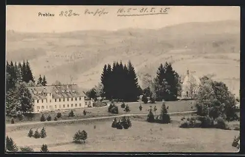 AK Bad St. Leonhard im Lavanttal, Preblau, Ortspartie