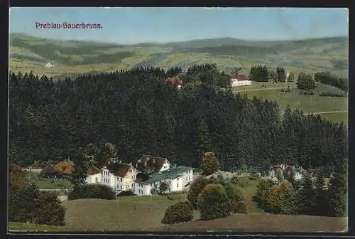 AK Bad St. Leonhard im Lavanttal, Preblau-Sauerbrunn, Panorama