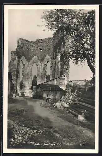 AK Windigsteig /N.-Oe., Kirchenruine Rafingsberg