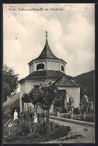 AK Gurk, Todesangstkapelle im Friedhofe