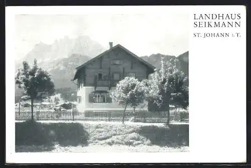 AK St. Johann in Tirol, Landhaus Seikmann