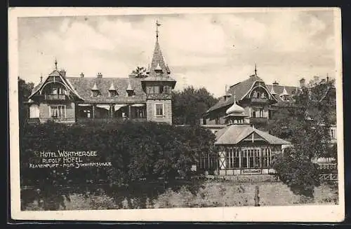 AK Klagenfurt, Hotel Wörthersee, milit. Schwimmschule