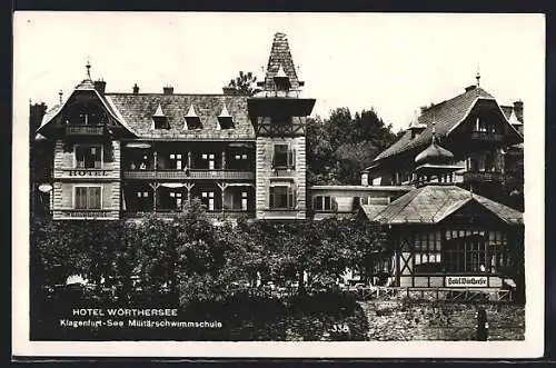 AK Klagenfurt, Hotel Wörthersee, Militärschwimmschule